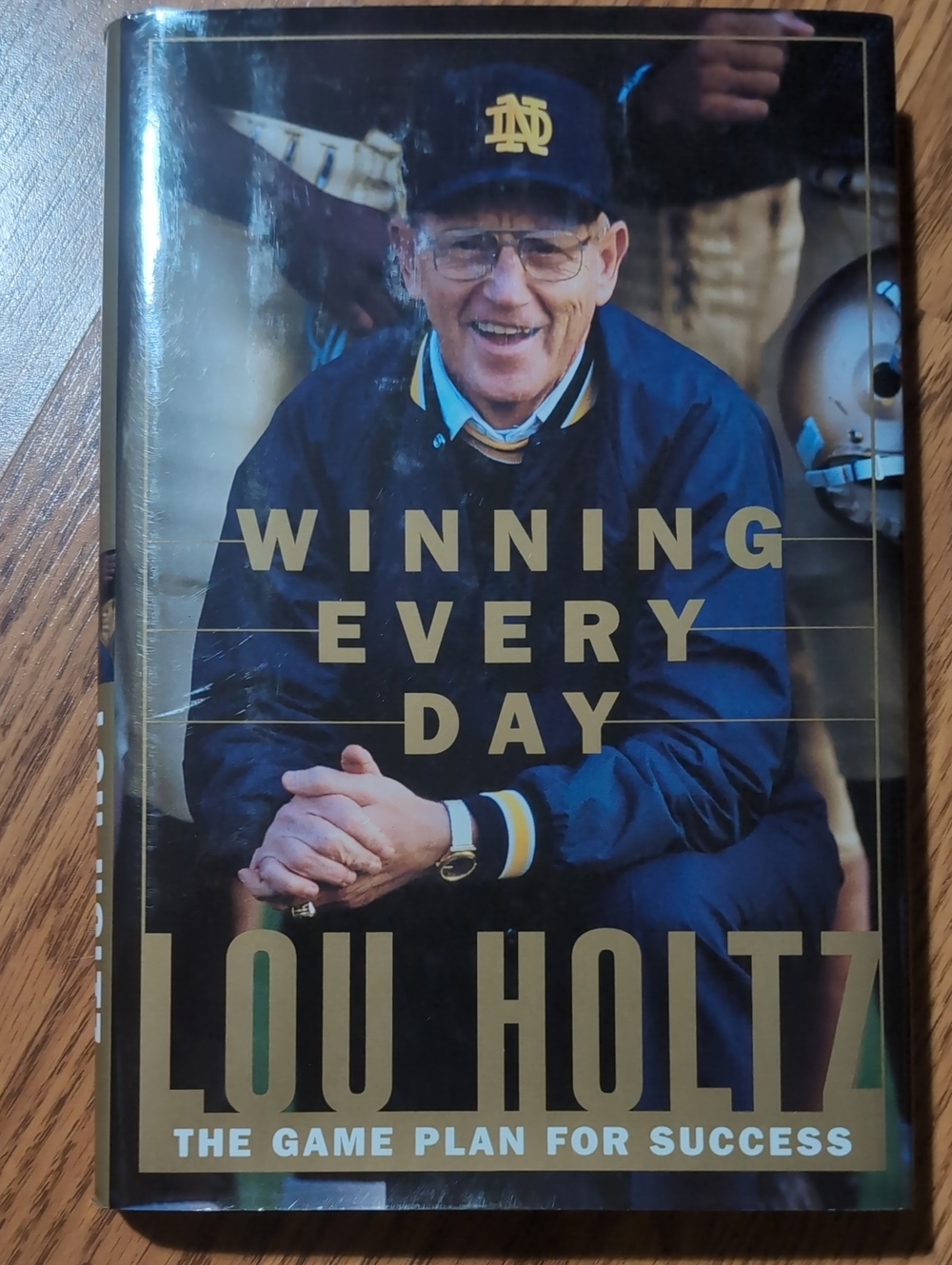Winning Every Day by Lou Holtz - The Game Plan For Success, Hardcover Book